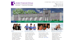 Desktop Screenshot of jindalfinancial.com